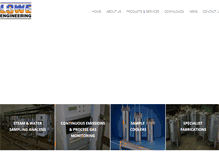 Tablet Screenshot of loweengineering.com